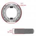 For Honda Atc185 Atc185s 1980-1983 Atc125 Atc125m 1984-1987 Front Brake Shoes Mod-ztf1-17942
