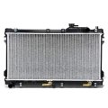 Dna Motoring Oem-ra-1140 Oe Style Aluminum Core Radiator Dpi 10 For 90-97 Mazda Miata At Mt 25-1 8 W X 12-5 H 1-1 D 4 Inlet 4 