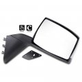 Ocpty Truck Side Hood Mirror Left Driver Tuck Car Fit For 2004-2016 Volvo Vnl 2004 Vn With Chrome Housing