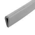 Edge Trim U Seal Grey Pvc Plastic Channel Protector Fits 3 64 5 10 Feet Length 15 32 Height 