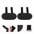 Wakauto 1 Pair Car Sun Visor Extender Front Seat Sunblock Anti Glare Windscreen Shade Tape Silver