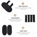 Wakauto 1 Pair Car Sun Visor Extender Front Seat Sunblock Anti Glare Windscreen Shade Tape Silver