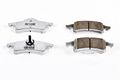 Z26-791 Carbon Fiber Ceramic Rear Brake Pads For Jeep Grand Cherokee 1999 To 2004 Performance Street Warrior Upgrade With 