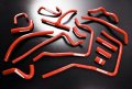 Autobahn88 Heater Silicone Hose Kit Compatible With 1998-2001 Subaru Legacy B4 Be5 Bh5 Ej20 Ej25 Type A-c Blue -without Clamp