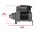 Caltric Starter Compatible With Kawasaki 21163-2109 21163-2148 18450