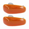 2pcs Side Turn Signal Light Lens Abs Replacement For Sprinter 2500 3500 2003 2006 With Gaskets 2