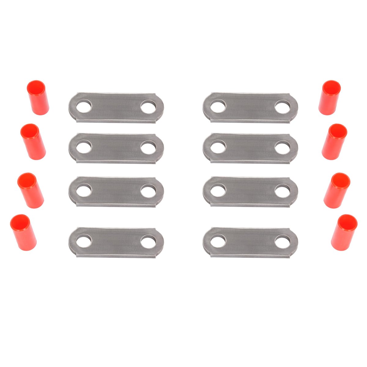 Tandem Trailer Axle Shackle Kit And Equalizer With Strap For 1 75 In Wide Double Eye Springs Anti Rust Steel Suspension Rebuild