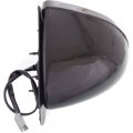 Driver Side Power Door Mirror For Mercury Cougar 1989 To 1997 Andd Thunderbird Gloss Black Replacement For Fo1320105 