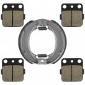 Caltric Front Rear Brake Pads Shoes For Honda Trx250x Trx-250x Fourtrax 250x 2009 2010 2011 2012 2013 New 