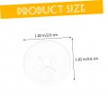 Heallily 100pcs Accessories Pp Wafer Commodity Plastic Film Product Non-slip Block Anti-slip Sheet