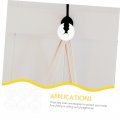 Heallily 100pcs Accessories Pp Wafer Commodity Plastic Film Product Non-slip Block Anti-slip Sheet