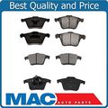 Front And Rear Brake Pad Sets For 2003 To 2013 Volvo Xc90 With 336mm 13 In Rotors Ceramic Material 