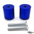 Httmt- Usmt220-003-blue-nologo- Blue Hand Bar End Compatible With 1999-2012 Suzuk Gsxr 600 750 1000 Gsx1300r Hayabusa