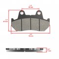 Caltric Front Brake Pads Compatible With Honda Vf1100s Vf1100 S V65 Sabre 1984 1985