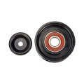 Idler Pulley Ford F 150 Lobo 2011 2012 2013 Steel Serpentine Belt Type 6 Groove Black Replacement For Bl3z8678a 