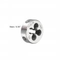 Uxcell 5 16-18 Unc Round Die Machine Thread Right Handing Alloy Steel Screw Thread Cutting