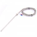 K Type Thermocouple Temperature Control Sensor 0 To 400 Degrees Celsius 15 Cm Probe 3 M Length With Fiberglass Insulation And 