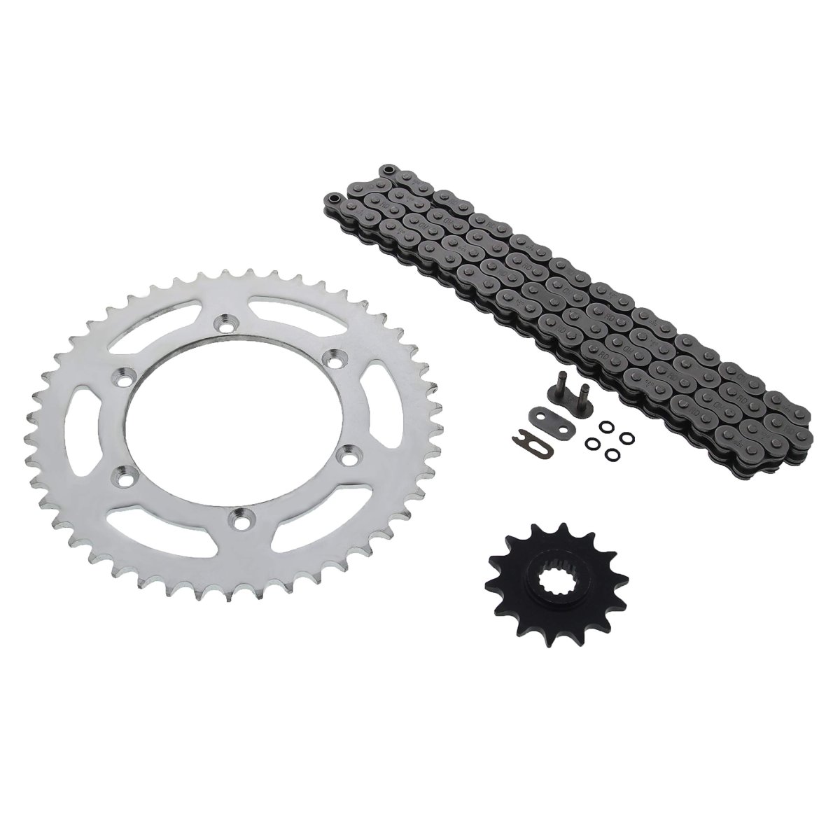 520 112l O Ring Chain And Sprocket Kit Silver 14 47 For Suzuki Dr Z400e 2000 To 2007 Steel Front Rear Sprockets