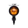 2pcs Black Heavy Duty Motorcycle Turn Signals Bulb Indicators Blinkers Lights