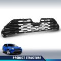 Front Bumper Upper Grille Grill Assembly For Toyota Rav4 2019-2023 531120r120 To1200438 Black