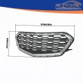 Chrome Front Lower Grille Replacement For Equinox 2016 2017 Fashion Silver White Mesh Grill With Housing Ls Lt Premier Ltz