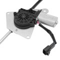 Electric Power Window Regulator With Motor For Freightliner M2 Driver And Passenger Side 2-pc Set