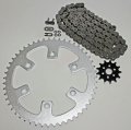 Fits Honda Cr125r 125 R O Ring Chain And Sprocket 13 52 116l