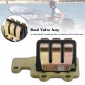 Topteng Reed Valve Assy 677-13610 677-13610-00 Fit For Yamaha 6hp 8hp 2 Stroke Outboard Engine Hidea Parsun T6 T8 Boat Motor