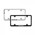Bmw 82-12-0-042-710 Laser Slim Line Plate Black 