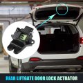 X Autohaux Replacement Rear Liftgate Door Lock Actuator For Kia Rio 2012-2017 Tailgate Latch Assembly No 812301w010 Black