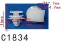 Autobahn88 Insert Side Door Step Plt Clip Compatible With Lexus Gx460 Gx470 Oem 5178760070 Pack Of 20