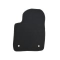Velour Floor Mats For Infiniti Qx80 2014 2024 Custom Fit 1st 2nd 3rd Row Black Carpet Liners Anti Slip All Season Full Set 