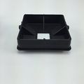Rv Bumper End Caps 3 75 In Square Rubber Plugs With Tabs For Bumpers Black 2 Pack Bp208