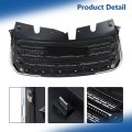 Front Upper Grille Chrome Frame Matte Black Mesh Replacement For Terrain Sl Sle 2016 2017 23379208