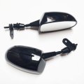 Mt078 Black Racing Rear View Side Mirrors For Cbr Ninja Zx Gsxr Katana Hayabusa Yzf R1 Universal Fit Most Motorcycles With 6mm 