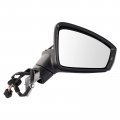 Passenger Side Mirror Power Heated Manual Folding Smooth Black For 2020 2021 Volkswagen Tiguan Mra10986 Vw1321180 