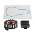 Magneto Stator Coil Voltage Regulator Rectifier Gasket Assy For Kawasaki Er400 Er-4n Abs 2011-2013 Er650 Er-6n 2006-2011 Ninja 