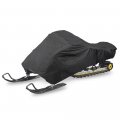 Pyle 125a Universal Snowmobile Polyester Cover Heavy Duty Fabric Dual Air Vents Non-scratch Hood Liner Elastic Cord Waterproof 