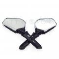 Httmt Mt333-b- Claw Skull Mirror Compatible With H-d Heritage Springer Sportster Dyna Glide Softail V Rod Black