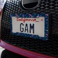 Creepy Deep Sea Creatures Pattern With Mermaid Squid And Shark License Plate Tag Frame