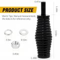 Hoypeyfiy 2 Pieces Barrel Spring Mounting Base Whip Light Bracket Cb Antenna Mount For Atv Utv Truck