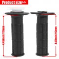 Yofmoo Twist Throttle Accelerator Handle Grip Cable Set For 50cc 60cc 66cc 90cc 110cc 125cc 150cc-190cc 4-stroke Pit Dirt Mini