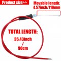 Yofmoo Twist Throttle Accelerator Handle Grip Cable Set For 50cc 60cc 66cc 90cc 110cc 125cc 150cc-190cc 4-stroke Pit Dirt Mini