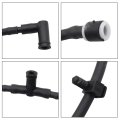 Secosautoparts Windshield Washer Hose And Nozzle Compatible With Ford F-250 F-350 F-450 F-550 2011-2016 Replaces Bc3z-17603-a