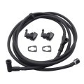 Secosautoparts Windshield Washer Hose And Nozzle Compatible With Ford F-250 F-350 F-450 F-550 2011-2016 Replaces Bc3z-17603-a