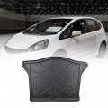Uxcell Black Cargo Floor Mat All Weather Waterproof Trunk Protection For Honda Fit Jazz 08-15