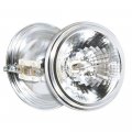 Satco S4687 35 Watt Ar111 Halogen G53 Base Narrow Flood 25 Degree 12 Volts Pack Of 3 