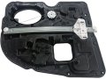 Rear Left Driver Side Power Window Regulator Assembly With Door Panel For 2009-2010 Dodge Ram 1500 Extended Cab Pickup 