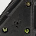 Chevy Silverado 3500 Classic 2007 Door Mirror Pair Driver And Passenger Side Manual Rear View Textured Matte Black Standard 