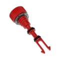 Radiator Drain Cock For Jeep Grand Cherokee 2011 2021 Plastic And Steel Red M11 Coarse Thread With Washer Replaces 5140661aa 